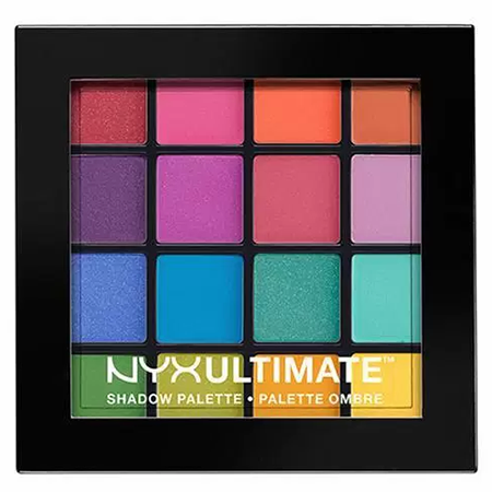 NYX,Ultimate Shadow Palette, USP04 Brights/Lumineux, อายแชโดว์,พาเลท